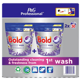 Bold Professional All-In-1 Pods Washing Liquid Laundry Detergent Capsules Lavender and Camomile, 100  Adomoo